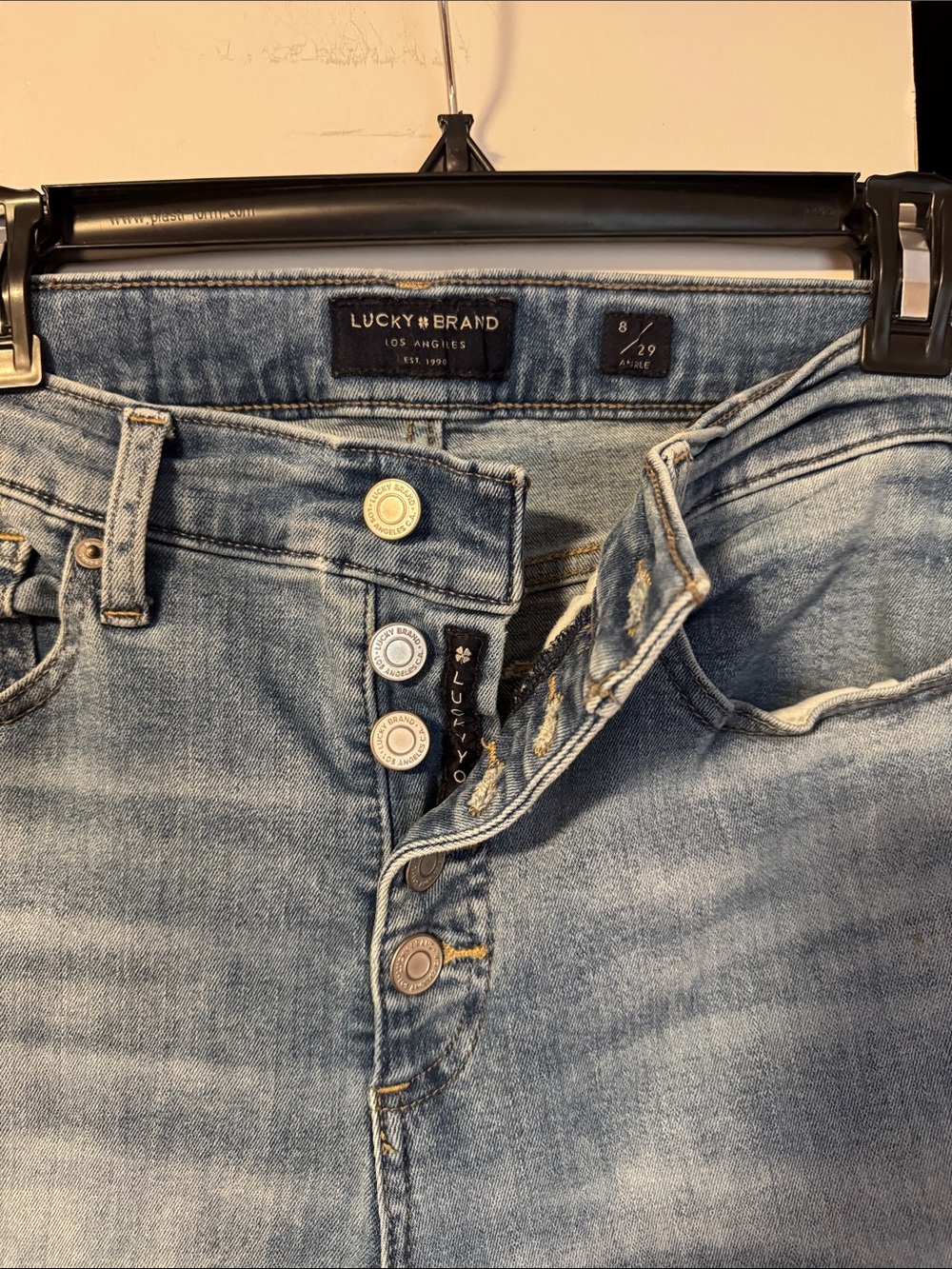 Lucky Brand High-Rise Button-Fly Women’s Jeans Size 8 / 29